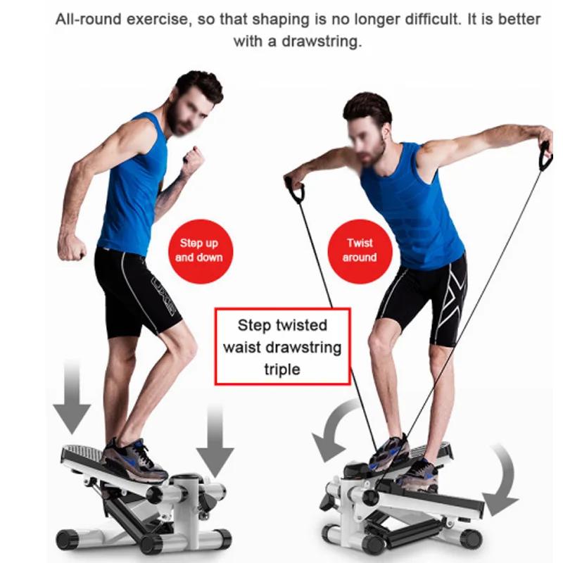 Mudo instalação gratuita artefato de gordura fitness perda de peso cintura fina plasticidade stepper casa multifuncional máquina de escalada