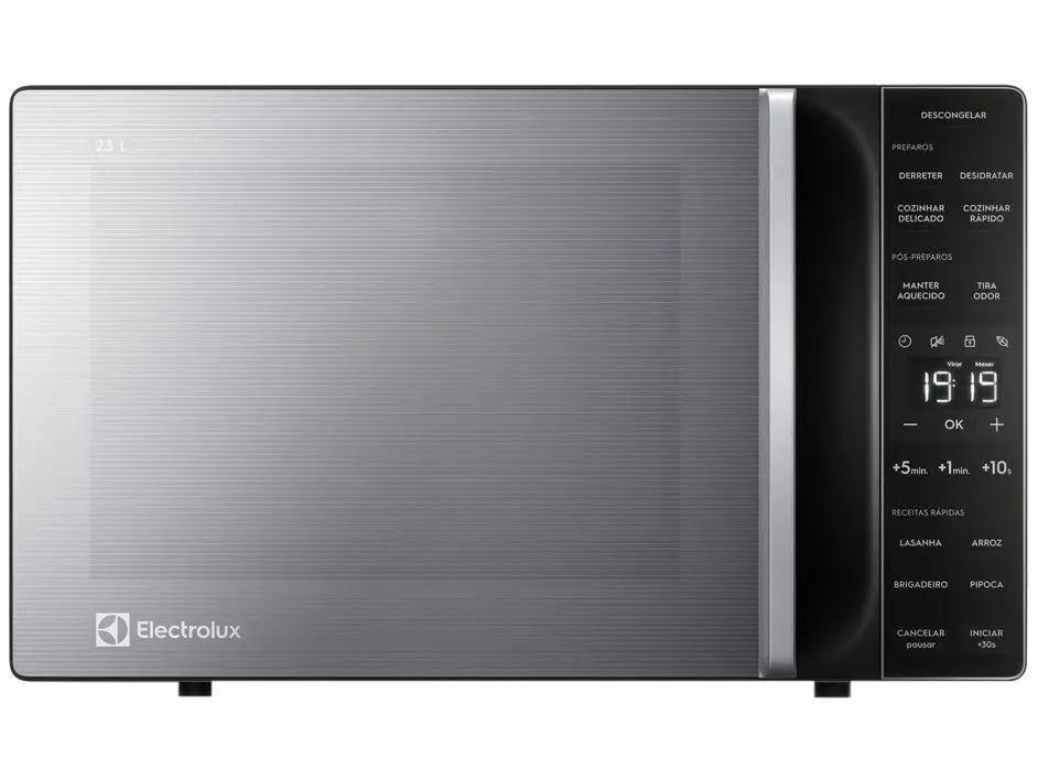 Micro-ondas Electrolux 23L Prata Efficient - 220V