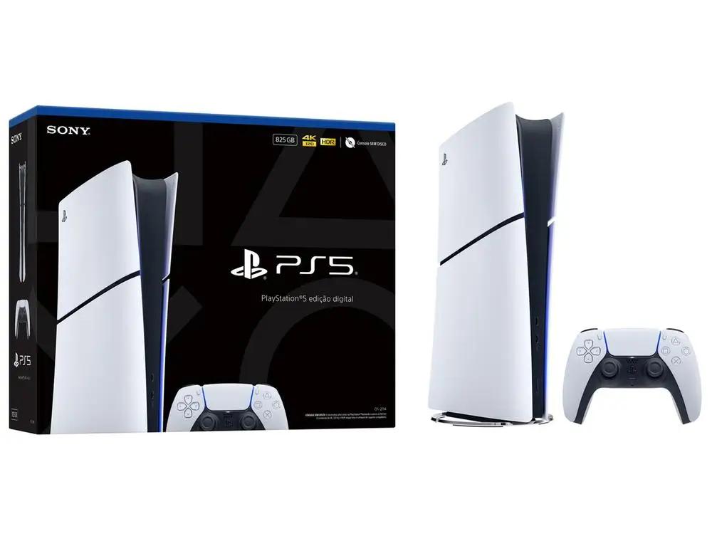 PlayStation 5 Edição Digital 825GB 1 Controle Branco Sony