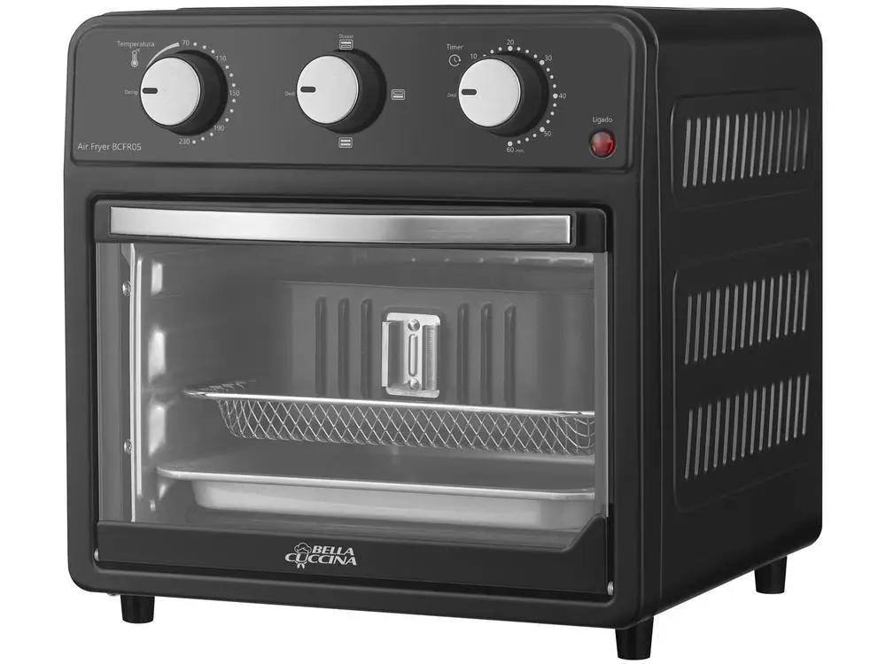 Fritadeira Elétrica sem Óleo/Air Fryer Bella Cuccina BCFR05 Preta com Timer 2,7L - 220V