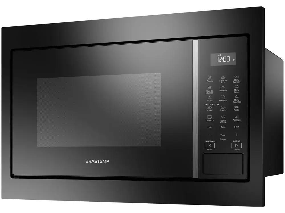 Micro-ondas Brastemp 32L de Embutir Preto - 110V