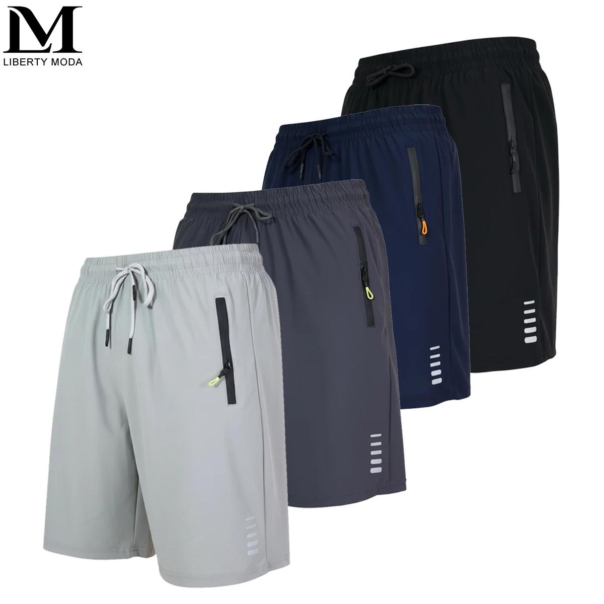 Mens shorts seco rápido verão respirador desporto ocioso natação corrida calças curtas