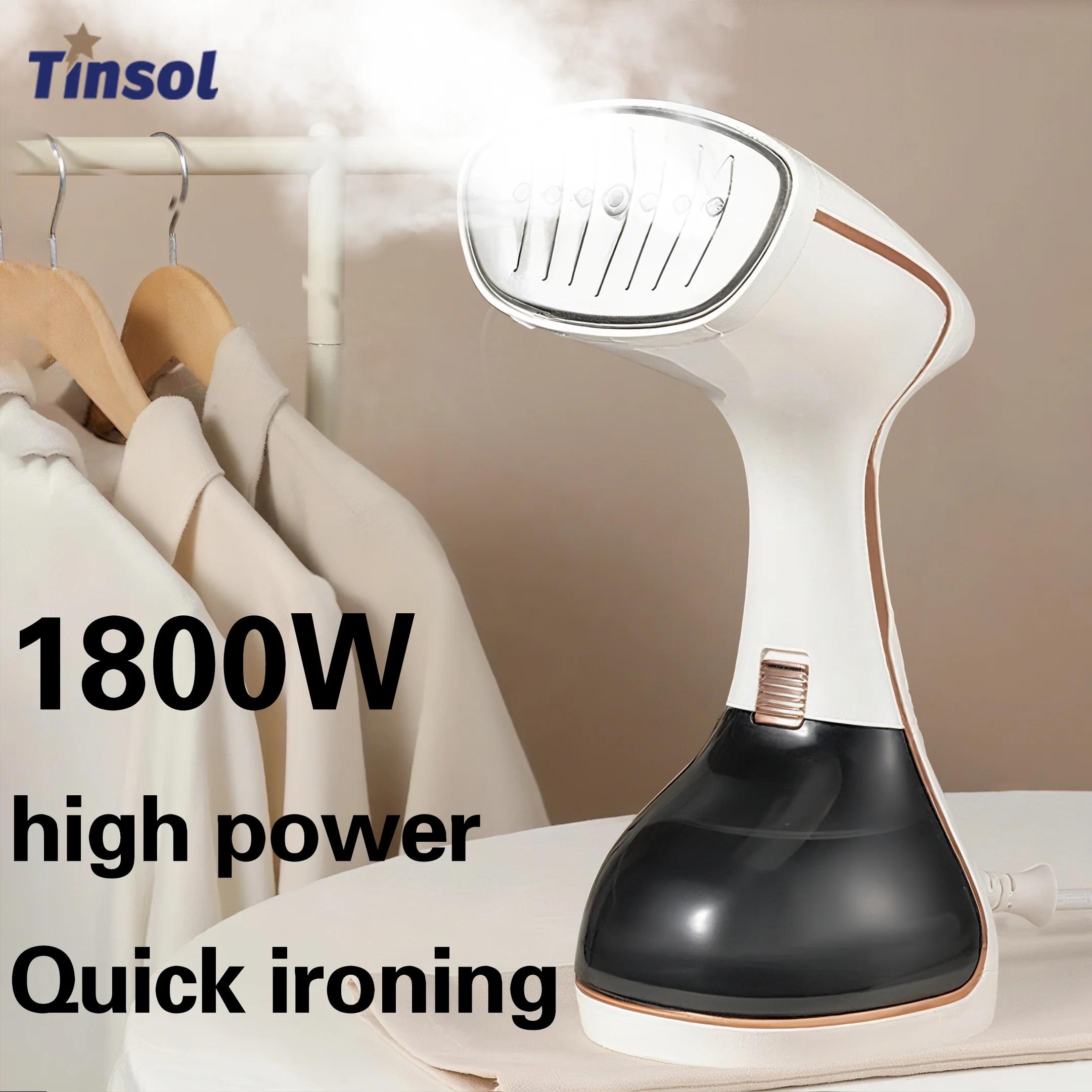 1800w handheld vapor pendurado ferro controle da tela de toque 15 segundos pré-aquecimento rápido 320ml portátil casa pequena tecido roupas vapor