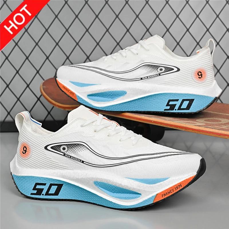 Novos calçados esportivos para homens e mulheres, tênis de corrida, placa de carbono, corrida de maratona masculina, absorção de choque, tênis de treinamento de atletismo