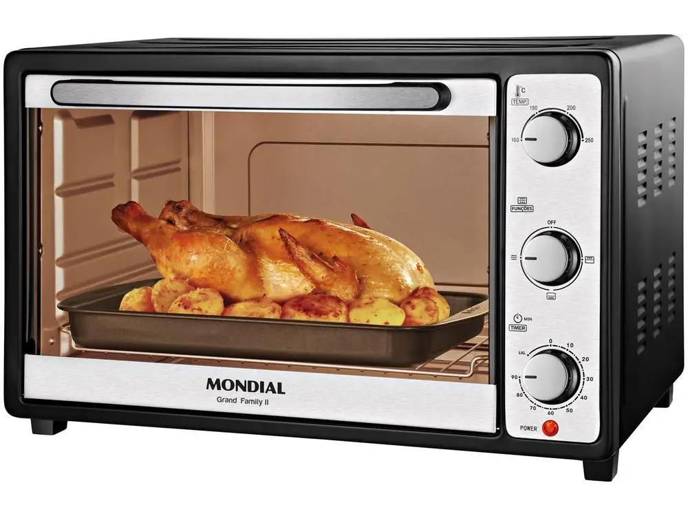 Forno Elétrico de Bancada Mondial com Timer - 110V