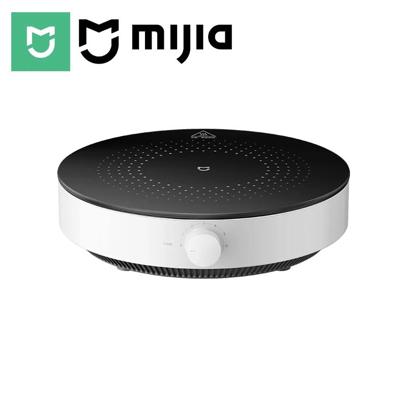 Fogão de indução XIAOMI MIJIA N1, 2100W de alta potência, 6 níveis de calor, 8 proteções de segurança, fácil limpeza, versão chinesa com adaptador