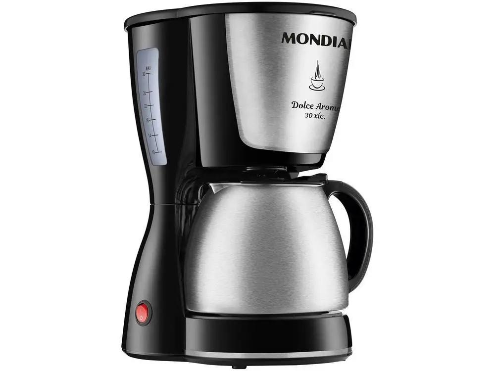 Cafeteira Elétrica Mondial Dolce Arome C-37JI-30X Jarra Inox - 220V