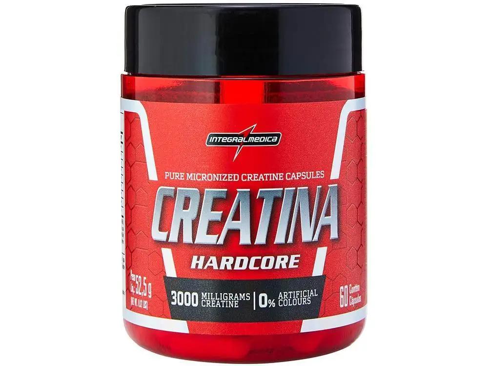 Creatina Micronizada Integralmédica Hardcore 60 Capsulas