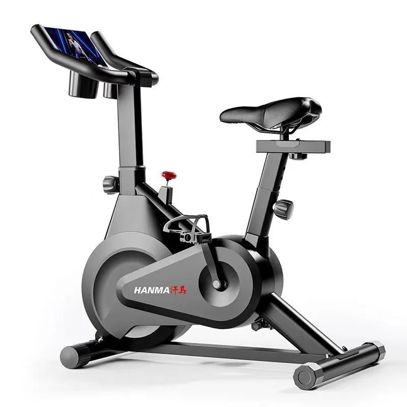 Bicicleta giratória silenciosa para casa, controle magnético interno, equipamento para sala de exercícios, pedal para perda de peso, bicicleta esportiva