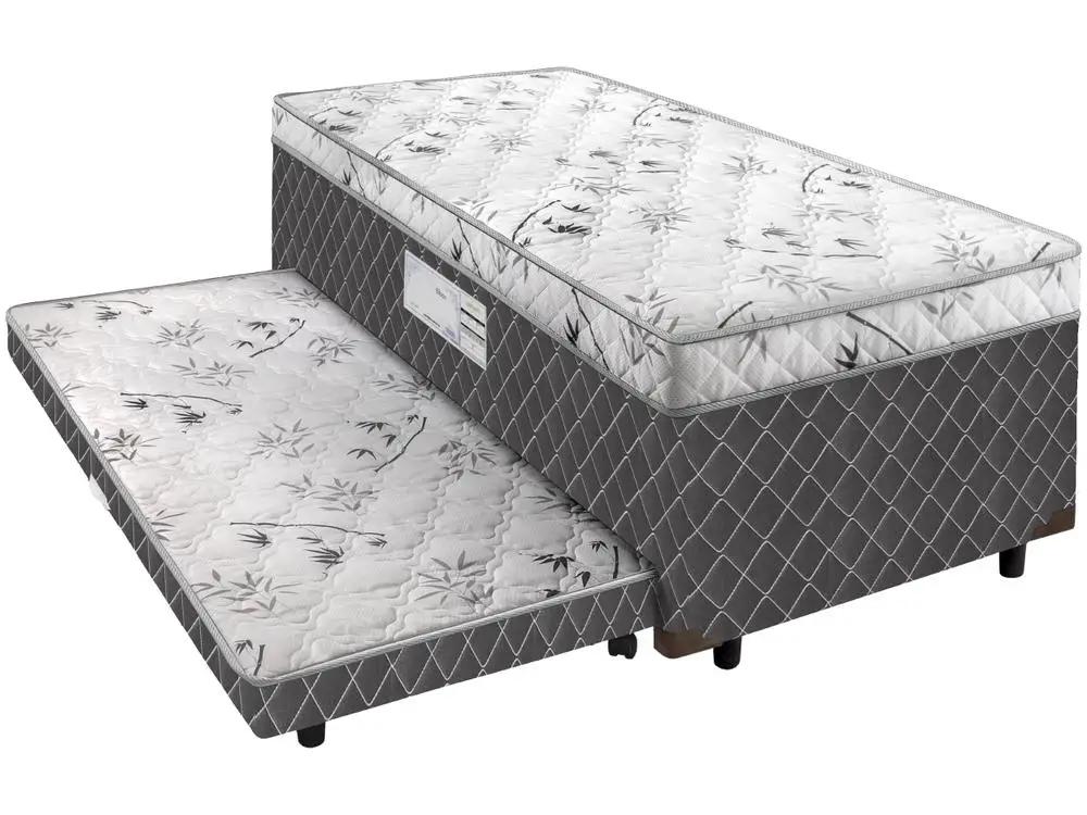 Cama Box Solteiro SMP com Cama Auxiliar 