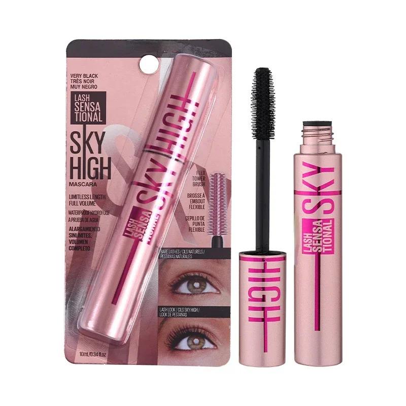 Impermeável Long Lasting Black Eyelashes Alongamento Mascara, Silky Lash, Maquiagem Extensão, Beleza Cosmética, Coreano