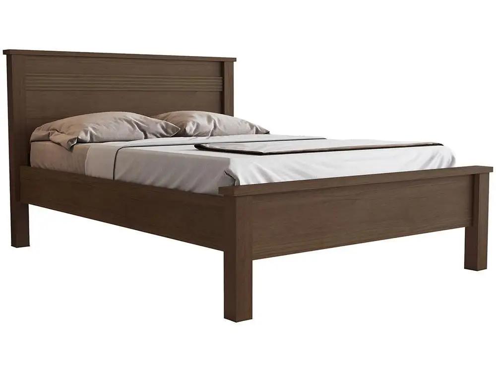 Cama de Casal Conquista Móveis Barcelona Cacau