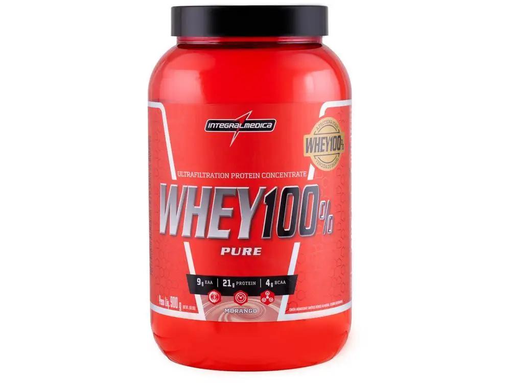 Whey Protein Concentrado Integralmédica 100% Pure 900g